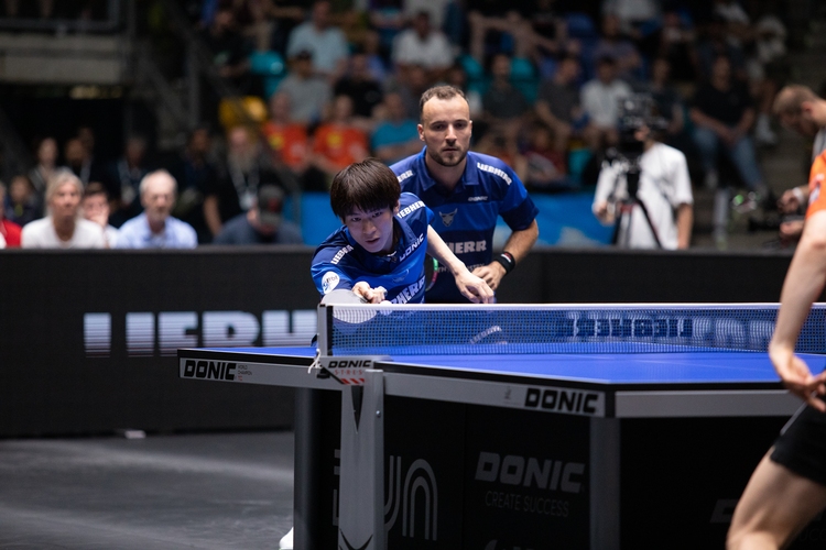 Ihre Gegner sind allerdings hohe Hürden. Togami wurde bei der WM in Doha vor wenigen Wochen zum Doppelweltmeister gekrönt (©Fabig)