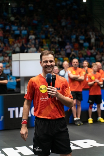Boll richtet selbst noch einmal emotionale Worte an seine Fans und Unterstützer (©Fabig)