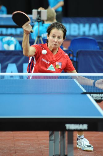 Doch eine überragende Spielerin reicht nicht, um eine Partie zu gewinnen. Strbikova tütete den tschechischen 3:2-Sieg ein (©Stosik)