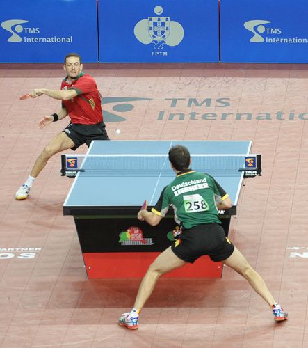Auch Timo Boll konnte das Ruder im vierten Einzel gegen Marcos Freitas nicht mehr herumreißen. (©Stosik)