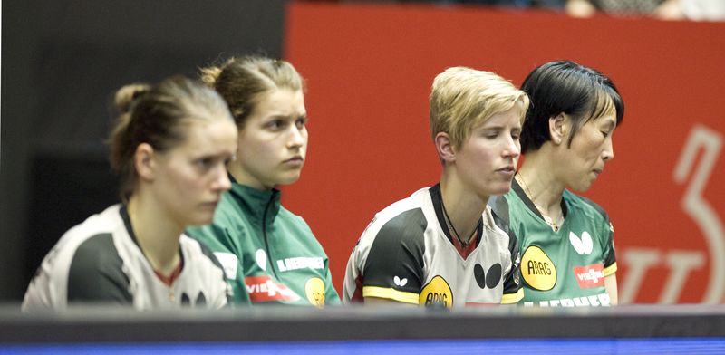 Die Enttäuschung nach der Niederlage...(©Stosik)