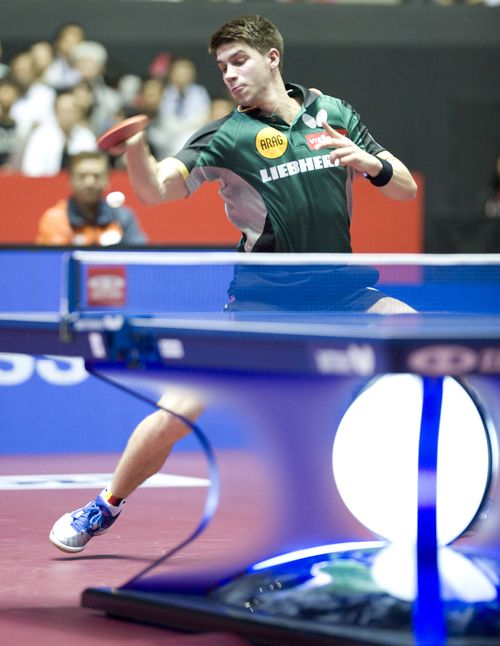 ...ehe Patrick Franziska gegen Pang Xue Jie...(©Stosik)