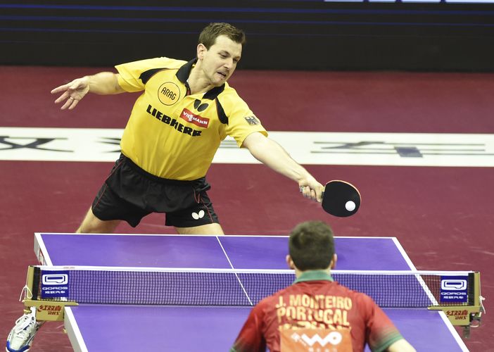 …stand genau wie für Timo Boll… (©Stosik)