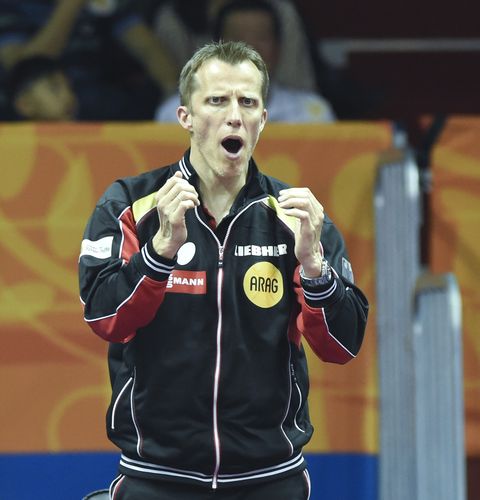 Bundestrainer Jörg Roßkopf war hocherfreut. (©Stosik)