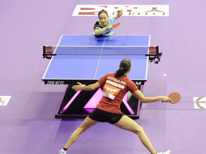 ...während ihre Teamkollegin Sabine Winter... (©Stosik)