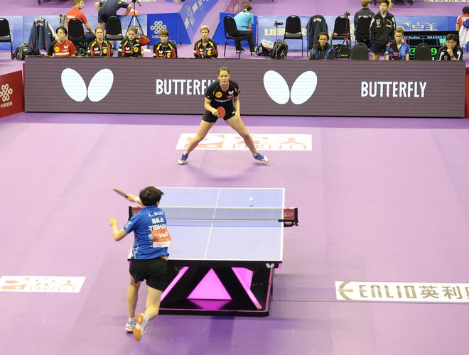 ...mit einem 3:0 gegen die Lateinamerikameisterin Gui Lin. (©Stosik)