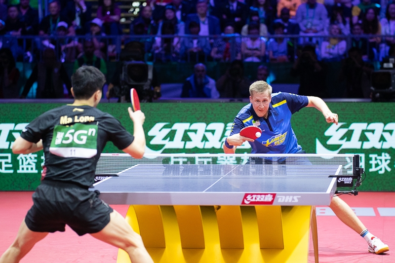 ...doch Falck, der erste Europäer im Finale seit 16 Jahren, kam besser ins Spiel, verkürzte auf 1:2... (©Thomas)