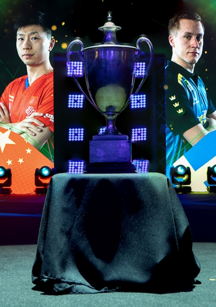Zunächst stand der Höhepunkt des Tages an, das Einzel-Finale der Herren zwischen Ma Long und Mattias Falck. (©Thomas)