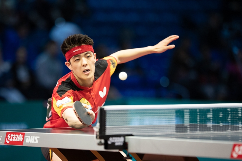 Danach stiegen die deutschen Herren die Box. Qualifikant Dang Qiu unterlag dort allerdings... (©Thomas)