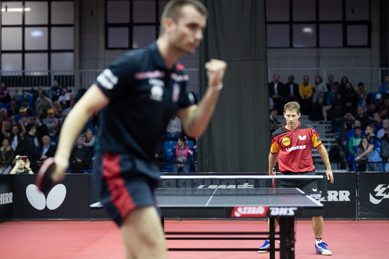 Tomislav Pucar war dem 38-Jährigen beim 4:3-Erfolg eine Nasenspitze voraus. (©Thomas)