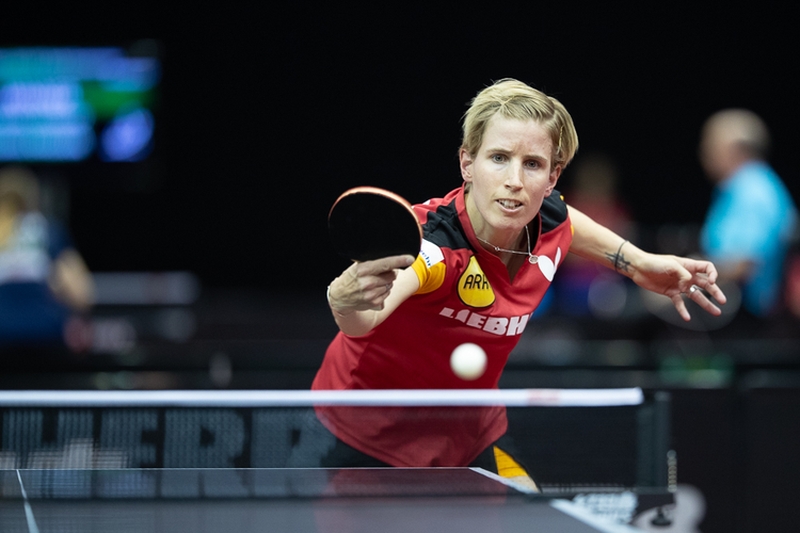 Auch sie durfte am Ende jubeln - über ein 4:0 gegen die Portugiesin Marta Santos. (©Thomas)