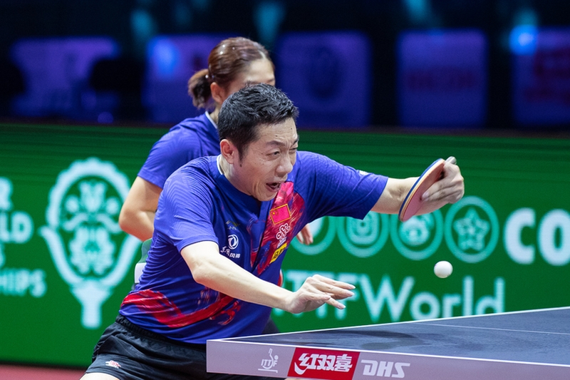 Xu Xin und Liu Shiwen... (©Thomas)