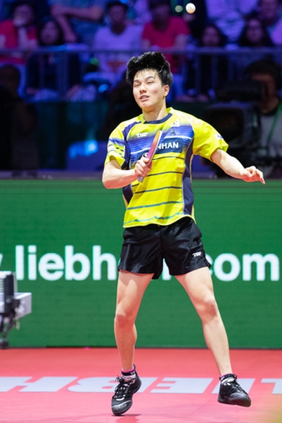 ...dessen Landsmann, der Qualifikant An Jaehyun... (©Thomas)