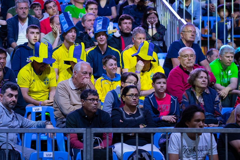 ...die schwedischen Fans auch nicht so recht... (©Thomas)