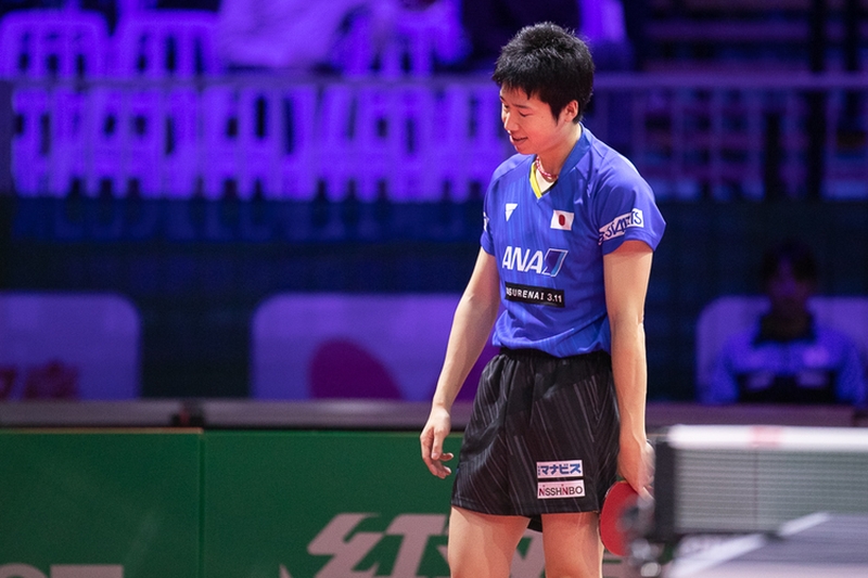 Der warf Jun Mizutani nach 0:2-Rückstand aus dem Turnier. (©Thomas)