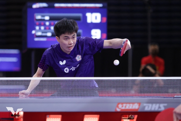 Die nächste Überraschung: Der Olympiavierte Lin Yun-Ju flog in der dritten Runde gegen den Südkoreaner Lim Jonghoon heraus. (©WTT)