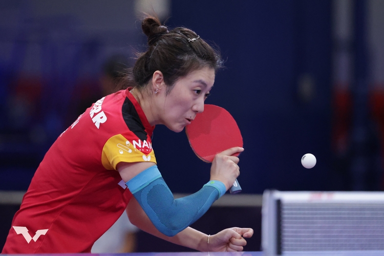 ...Han Ying musste sich deren Landsfrau Sun Yingsha geschlagen geben. (©WTT)
