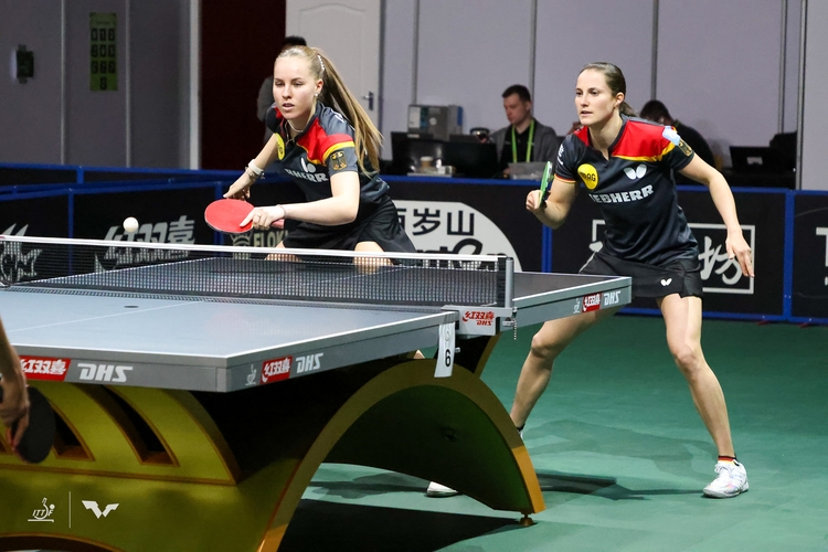 Annett Kaufmann und Sabine Winter preschten bis ins Achtelfinale vor, in dem die Taiwanerinnen Li Yu-Jun und Cheng I-Ching die Endstation bedeuteten. (©WTT)