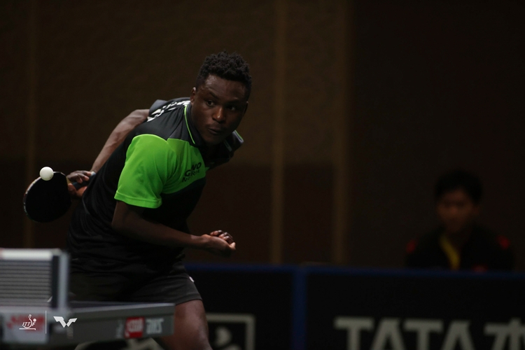 Selbst der Nigerianer Taiwo Mati hatte bei der WM überzeugen können. Er hatte sich gegen Lubomir Jancarik (Tschechien) und Lam Siu Hang (Hongkong) durchgesetzt und war erst in der dritten Runde gegen Jang Woojin ausgeschieden. (©WTT)