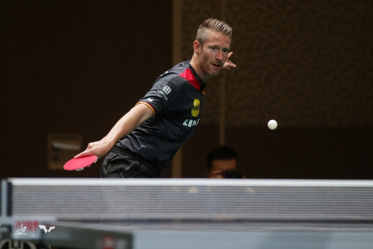 Bei den Herren war Ruwen Filus für Timo Boll ins Teinehmerfeld nachgerückt und machte seine Sache nicht schlecht. Er schaffte es bis in die Runde der letzten 32 und schied gegen den taiwanischen Weltranglistenachten Lin Yun-Ju aus. (©WTT)