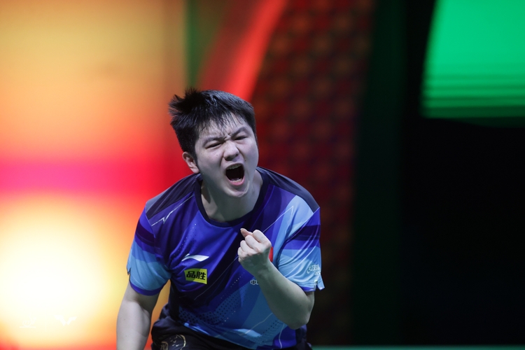 ...jubeln durfte am Ende aber nur Fan Zhendong. (©WTT)
