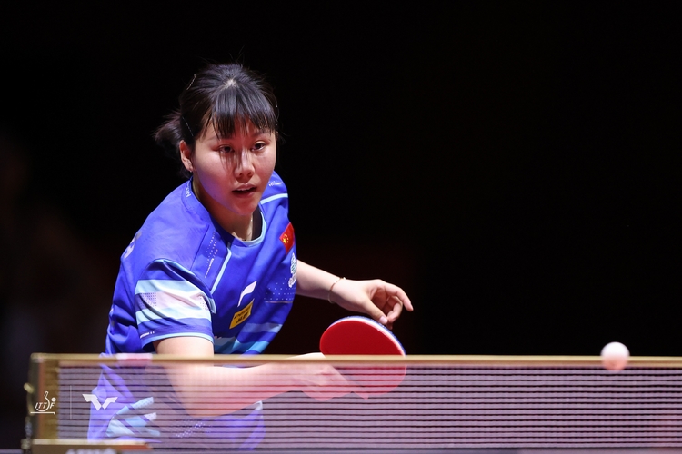 Chen Xingtong wurde ihrer Setzung als Weltranglistendritte ebenfalls gerecht. (©ITTF)