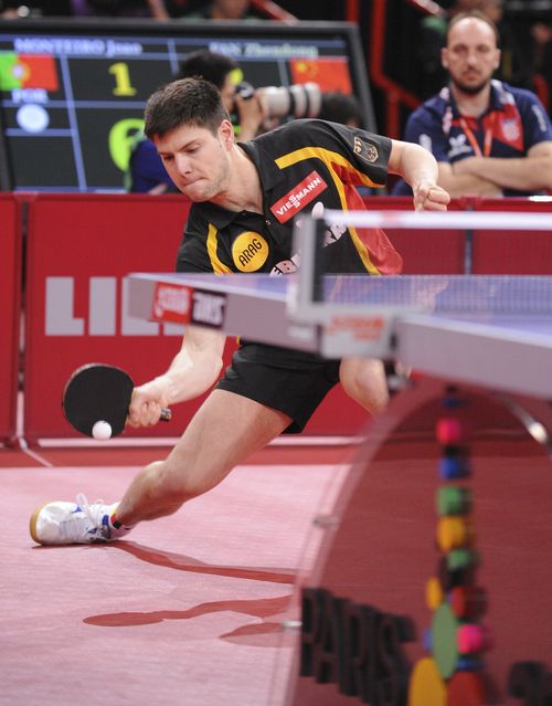Am Abend passierte dann doch noch etwas Erfreuliches aus deutscher Sicht: Dimitrij Ovtcharov...(©Stosik)
