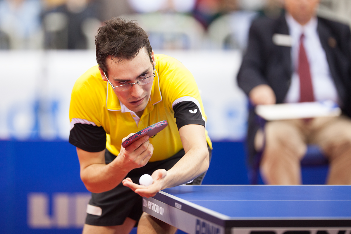 …den Franzosen Adrien Mattenet ins Viertelfinale ein. (©Fabig)