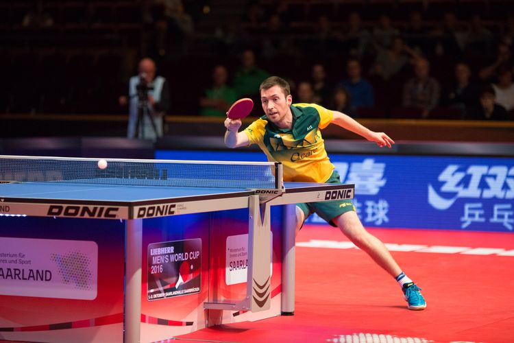 ...darunter auch Außenseiter wie der Australier David Powell... (©Fabig)