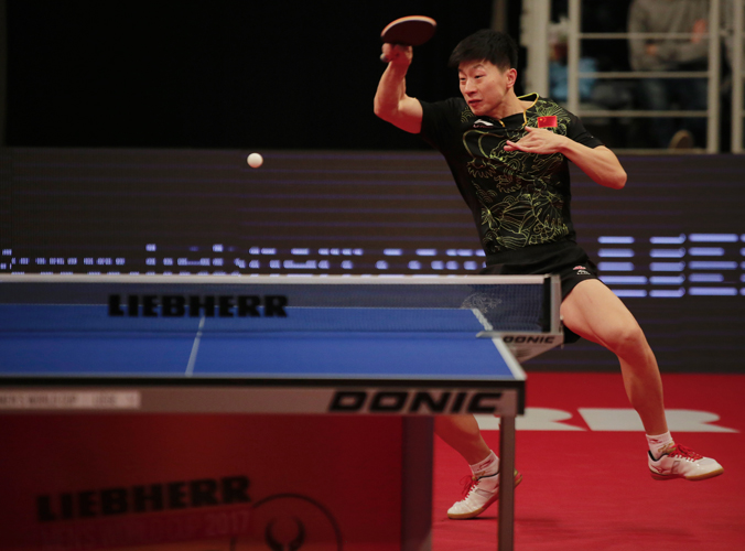 ...wieder eine gute Figur und erspielte sich eine 3:1-Satzführung. (©ITTF)