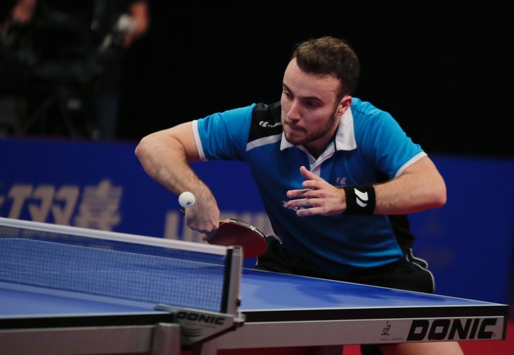 Wenig später war Gauzy direkt wieder gefordert. (©ITTF)